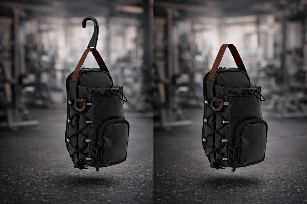 Magnetic Gym Bag with Bottle Holder